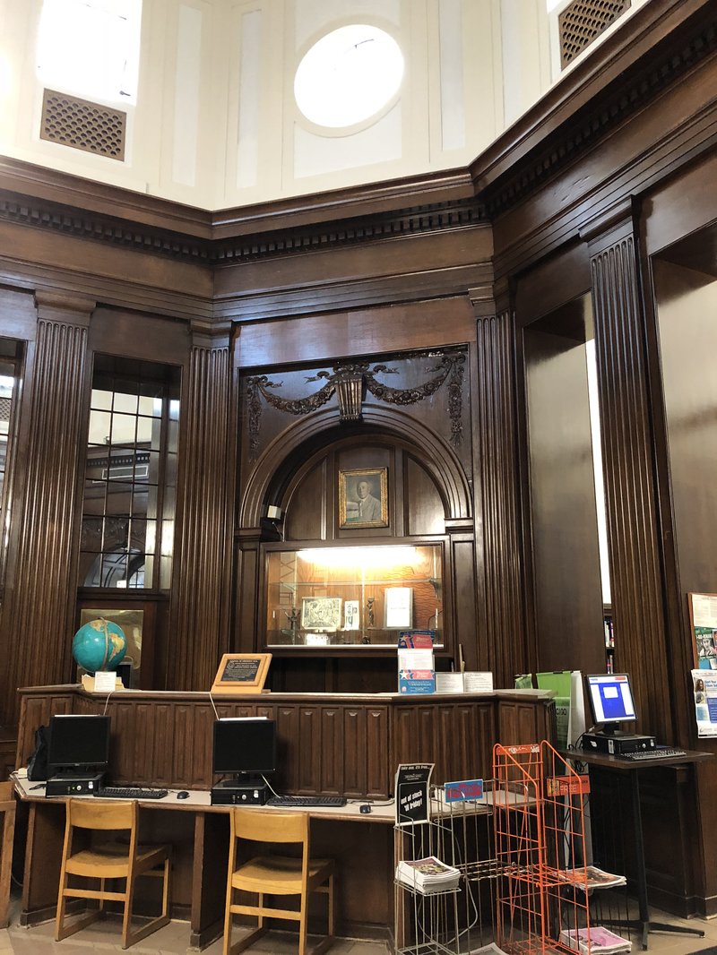 Inside of Chicago Public Library