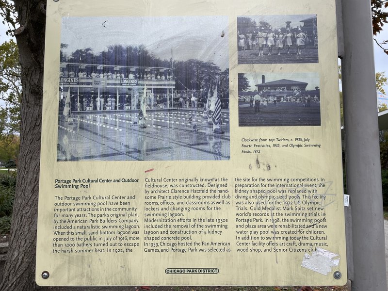 Portage Park Swimming Pool History
